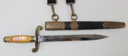 Soviet Naval Dagger with Belt