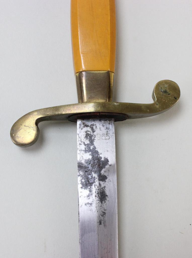 Soviet Naval Dagger with Belt