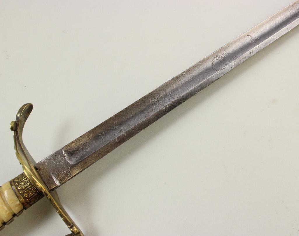 Early 19th Century United States Eagle Head Sword