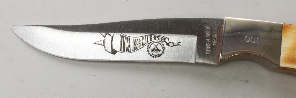 Bear Cutlery Mgc. 1993 National Knife Collector's Association #0111 knife.