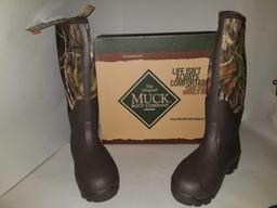 New Muck Boot Company Woody Max Camo Bark Boots.