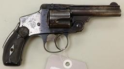 Smith & Wesson 4th Model Safety Hammerless double action revolver.