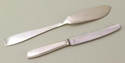 Pair of Small Serving Knives - WWII Adolf Hitler