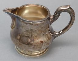 German Silver Plate Creamer - WWII Adolf Hitler