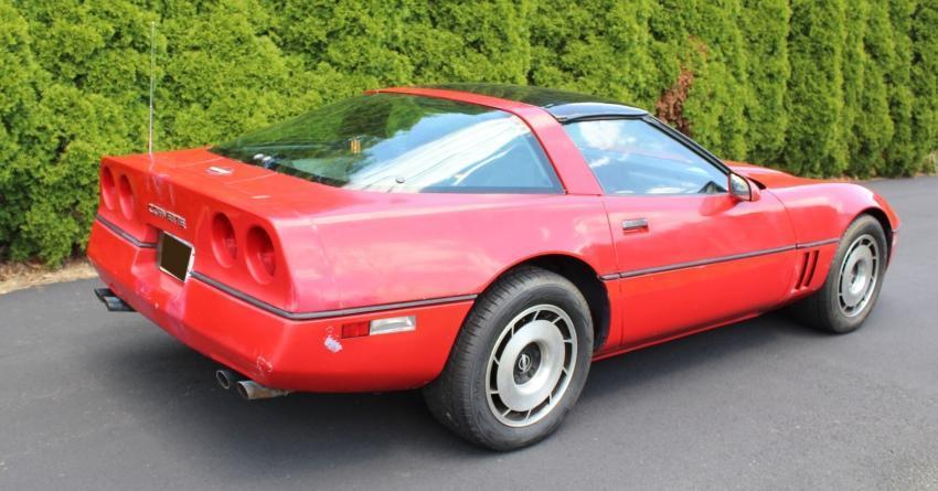 1985 Chevrolet Corvette Passenger Car, VIN # 1G1YY0789F5107169