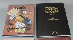 Lot of 4 Colt Firearms reference books.