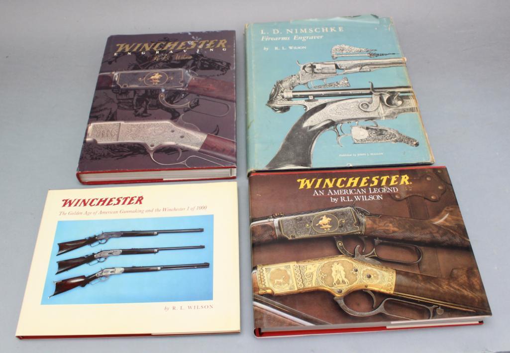 Lot of 4 Firearms reference books.