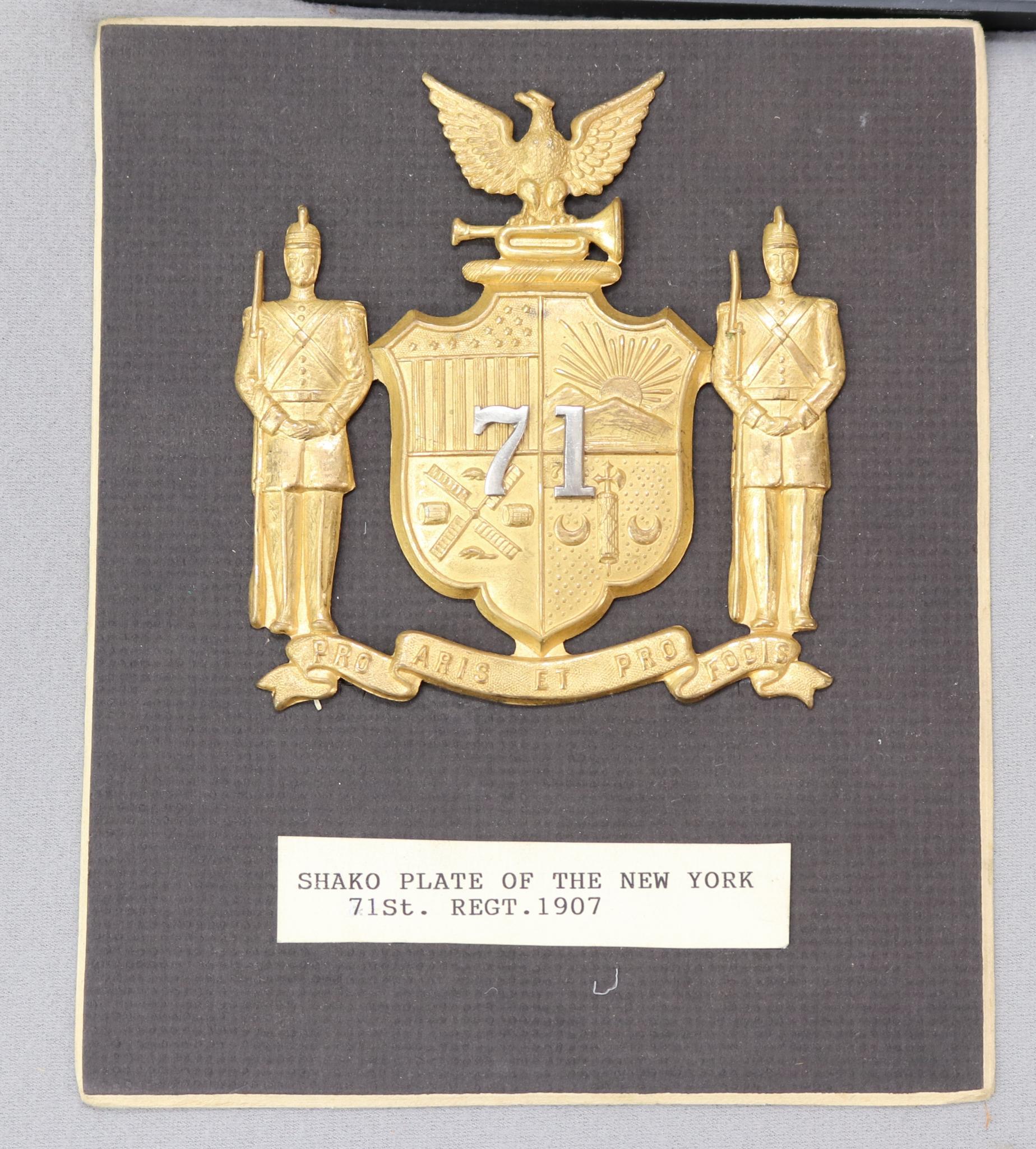 Insignia of the 71st New York Infantry