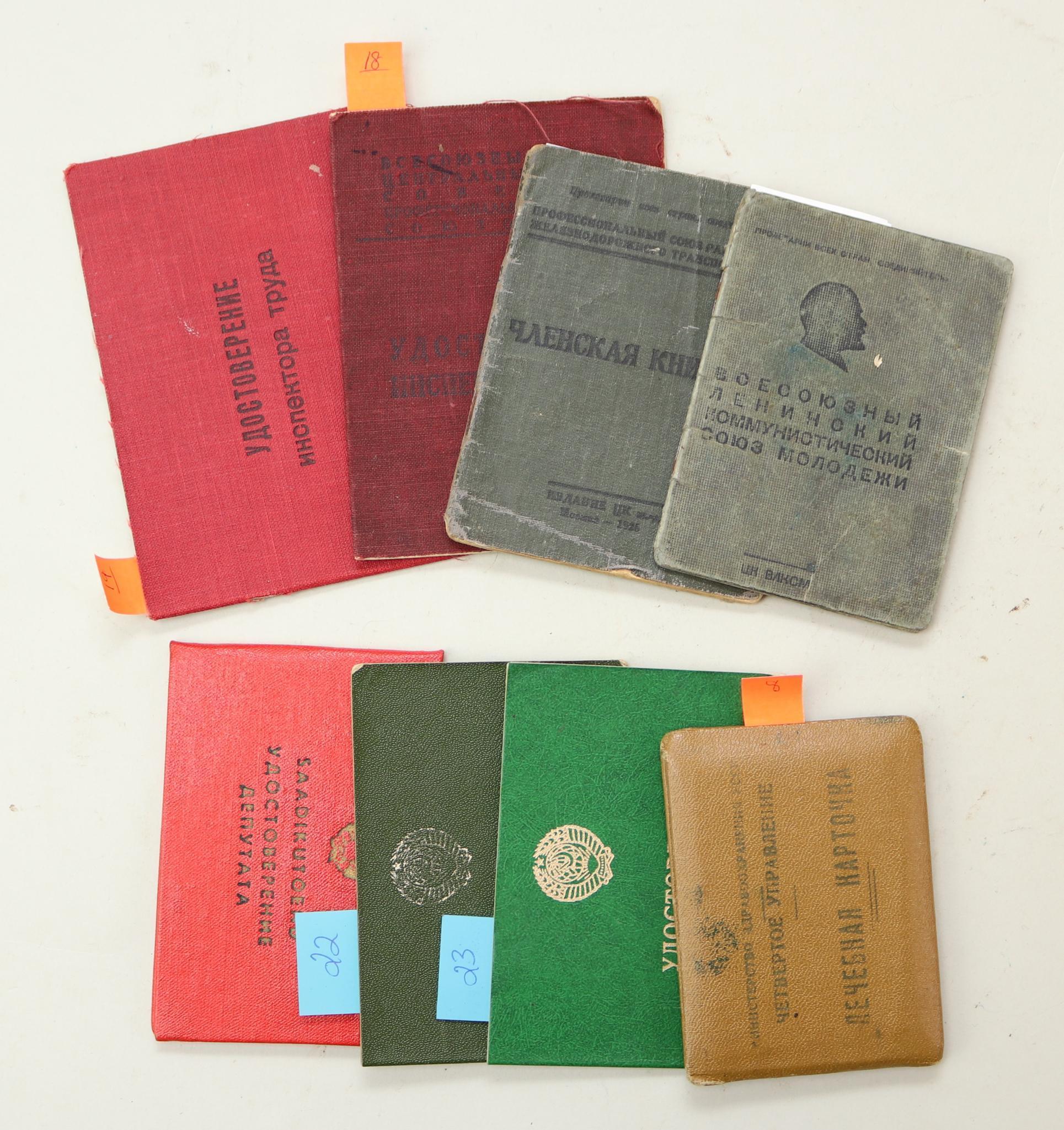 Soviet ID's and Passports