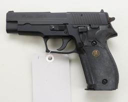 Sig Sauer P226 semi-automatic pistol.