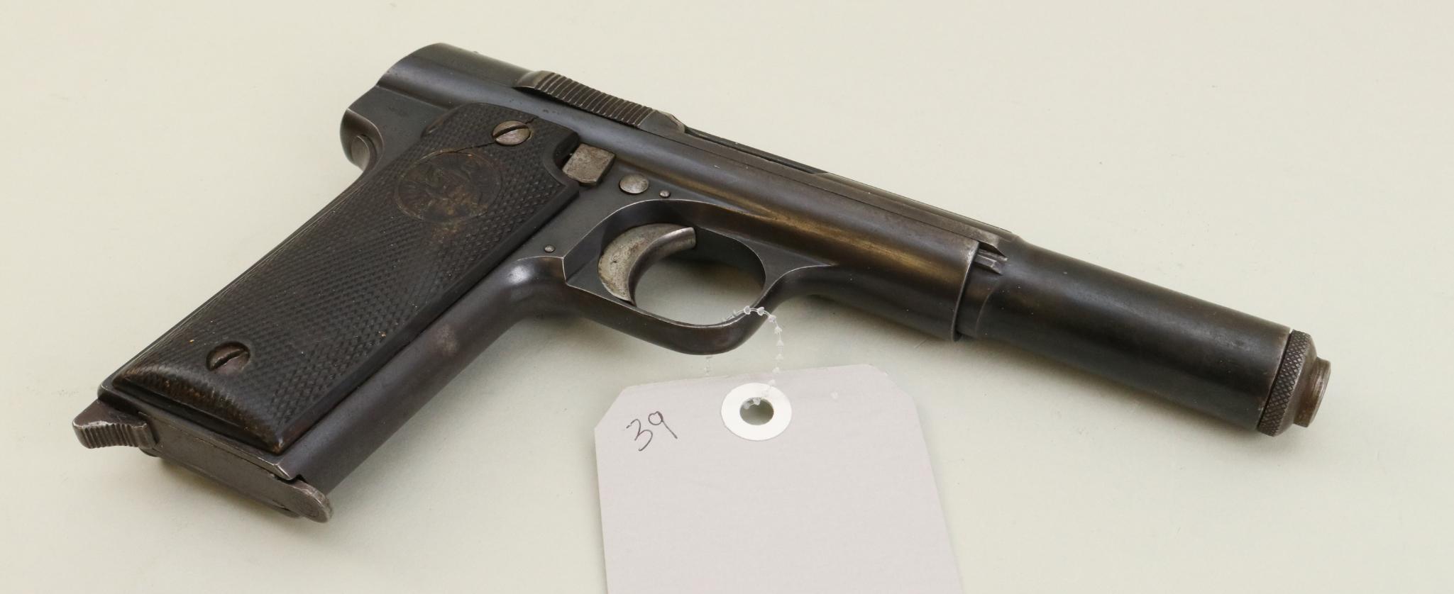 Astra Model 400/1921 semi-automatic pistol.