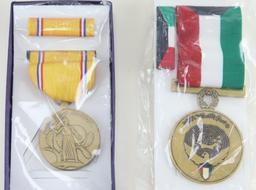 Group of US Military Medals and Insignia