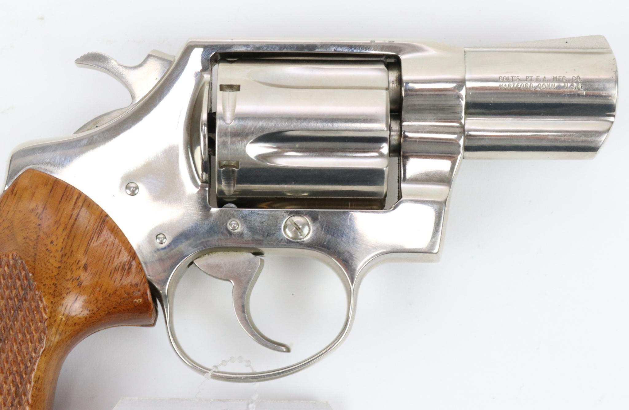 Colt Detective Special double action revolver.