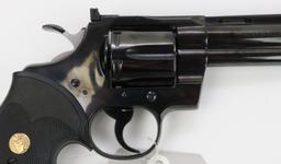 Colt Python double action revolver.
