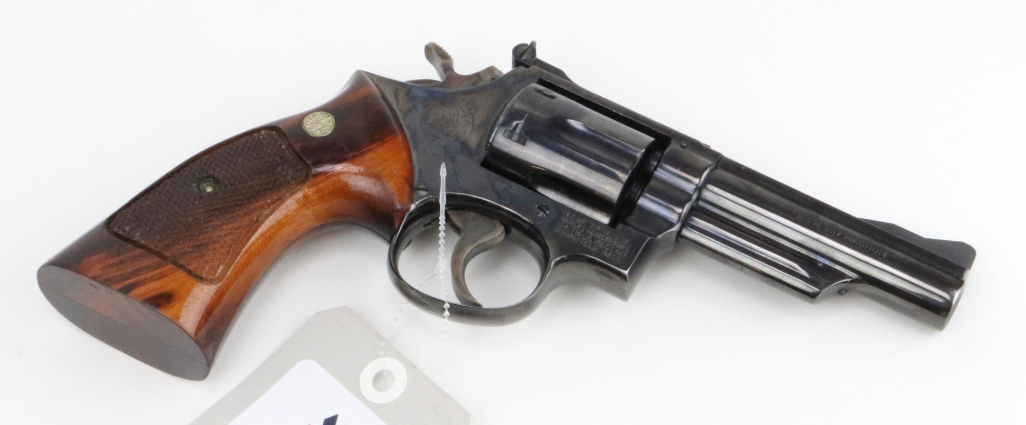 Smith & Wesson 19-3 double action revolver.