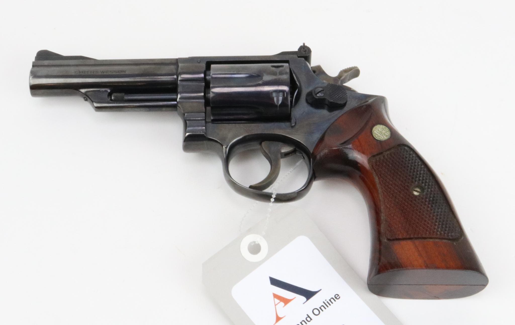 Smith & Wesson 19-3 double action revolver.