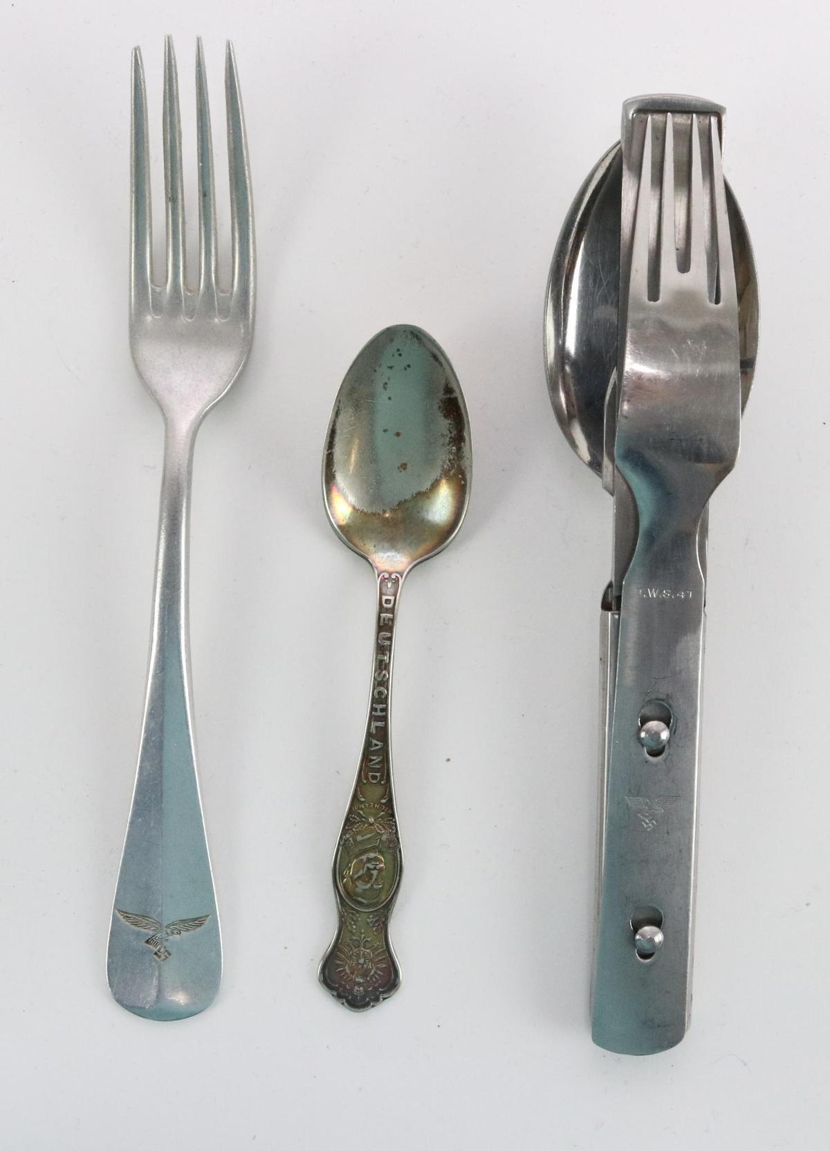 German WWII Military Eating Utensils