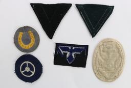 Misc. German WWII Insignia, Stickpins and Flag