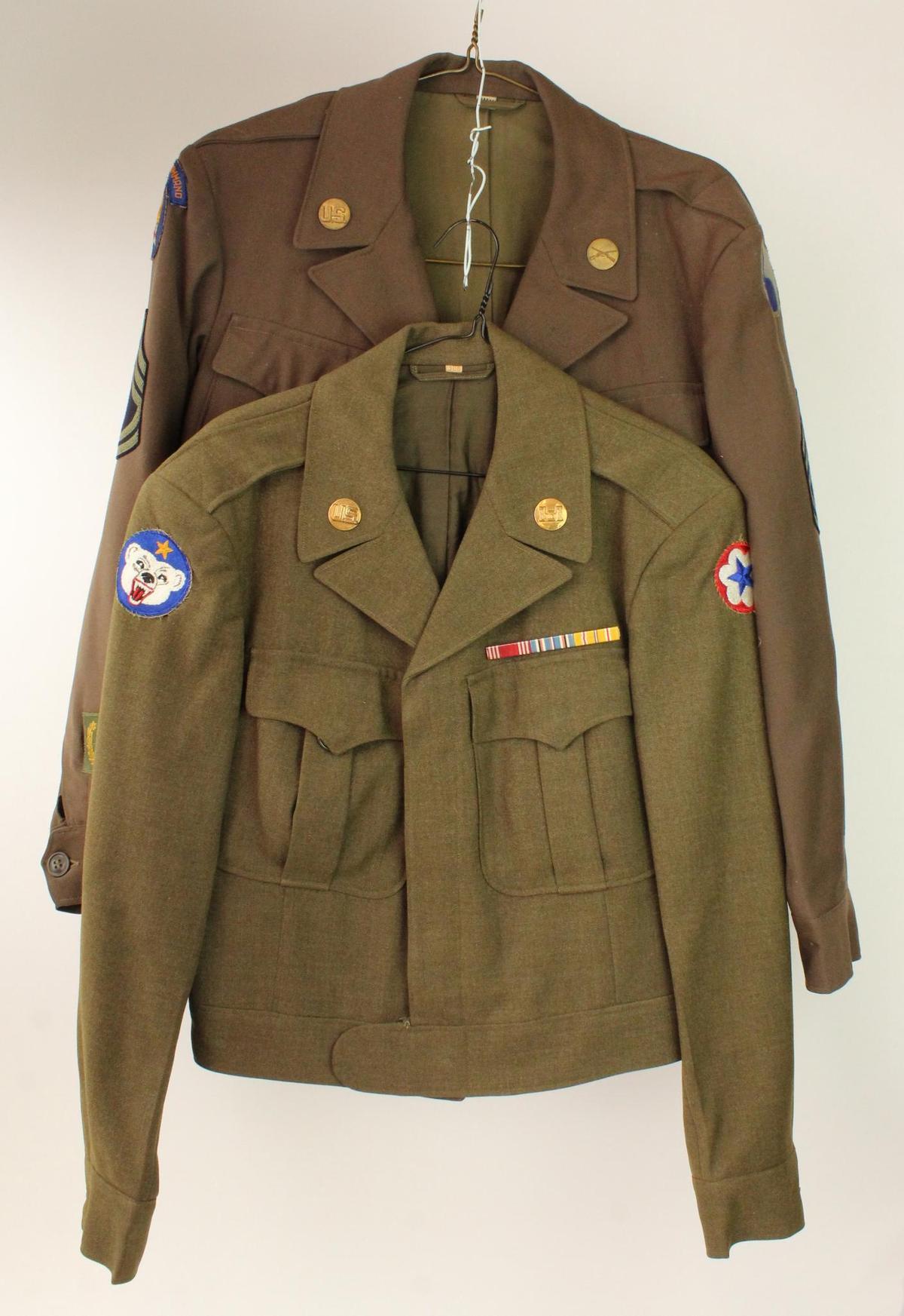 Pair of US WWII "Ike" Jackets