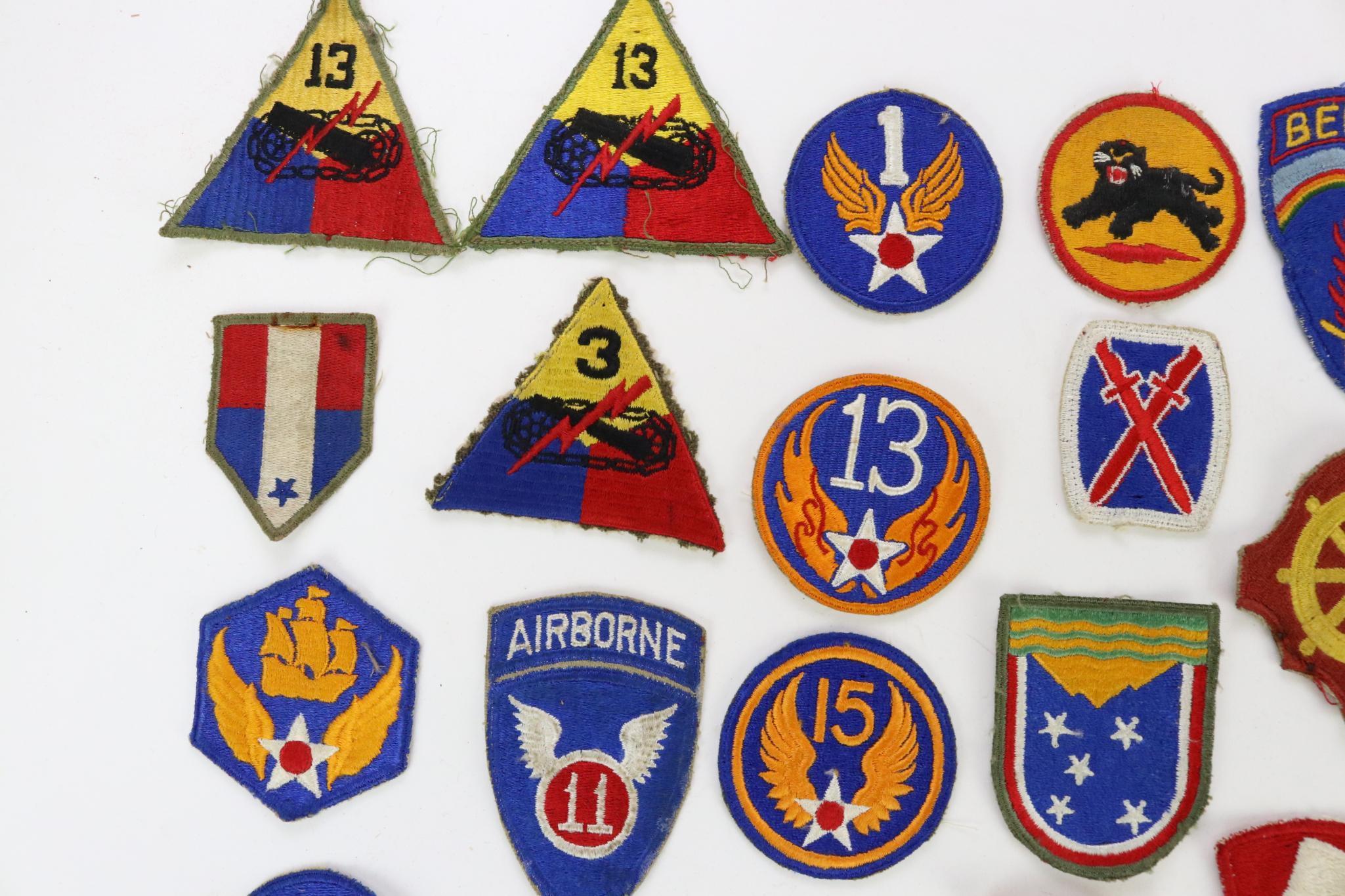 US WWII and Vietnam Patches
