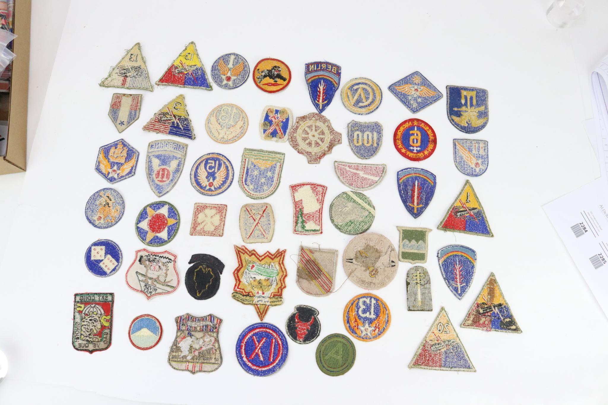 US WWII and Vietnam Patches