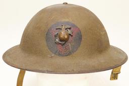 US WWI Marine Corps Helmet