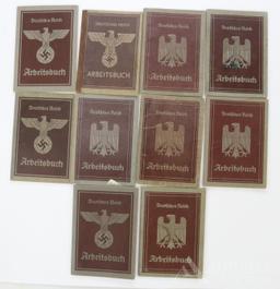 German WWII Arbeitsbuchs