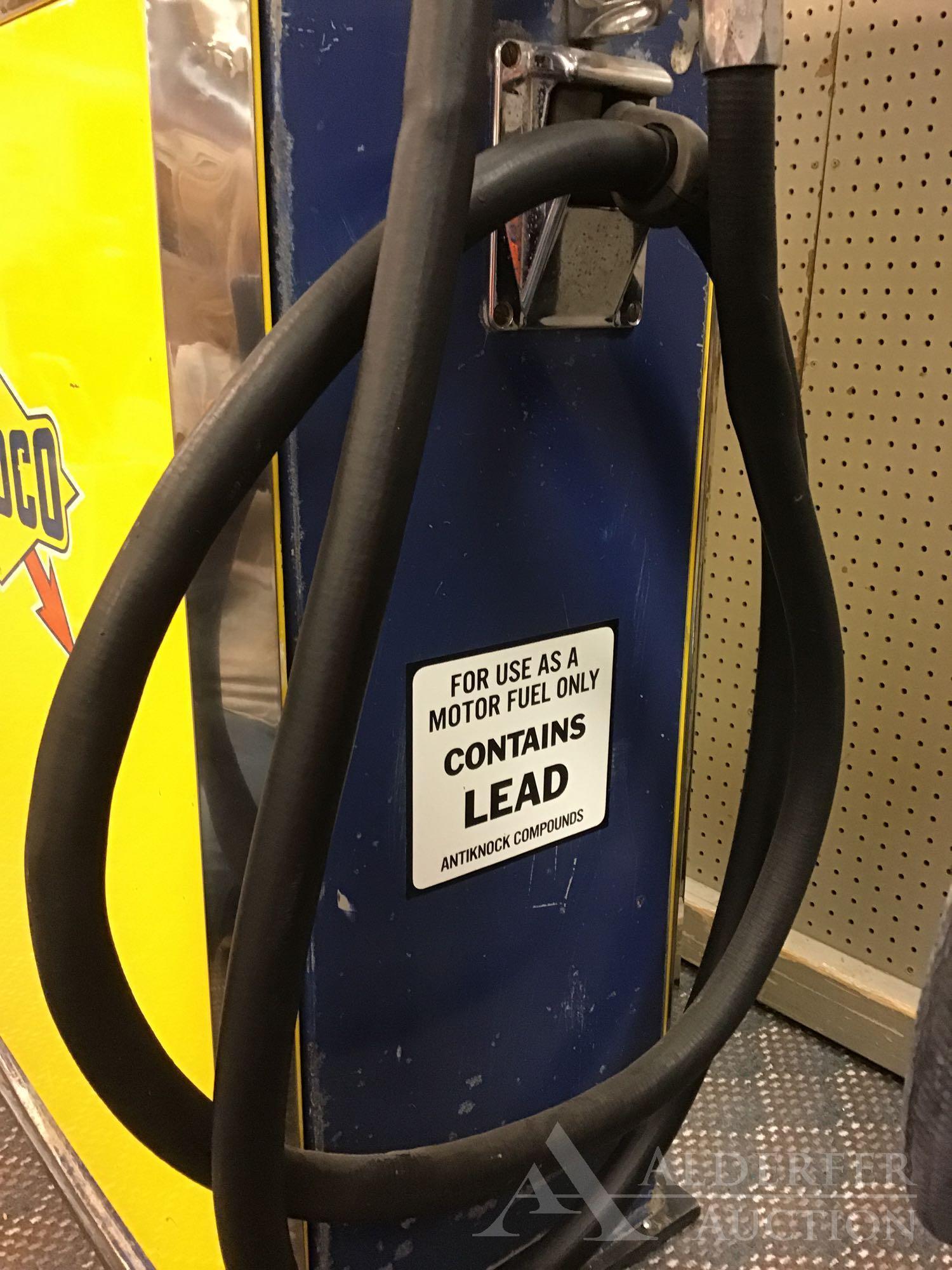 Wayne Blend-O-Matic Gas Pump Restored in Sunoco Gasoline