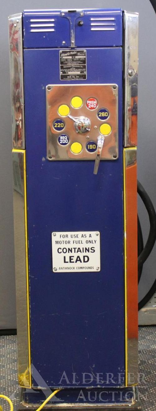 Wayne Blend-O-Matic Gas Pump Restored in Sunoco Gasoline