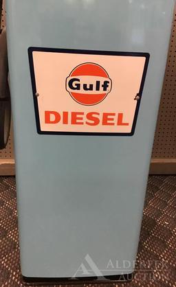 Gulf Diesel Gasoline in Gas Pump