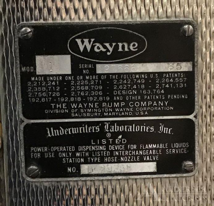 Wayne Gas Pump Restored in Gulf No-Nox Gasoline