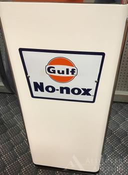 Wayne Gas Pump Restored in Gulf No-Nox Gasoline