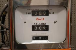 Erie 129-22 Gas Pump Restored in Gulftane Gasoline