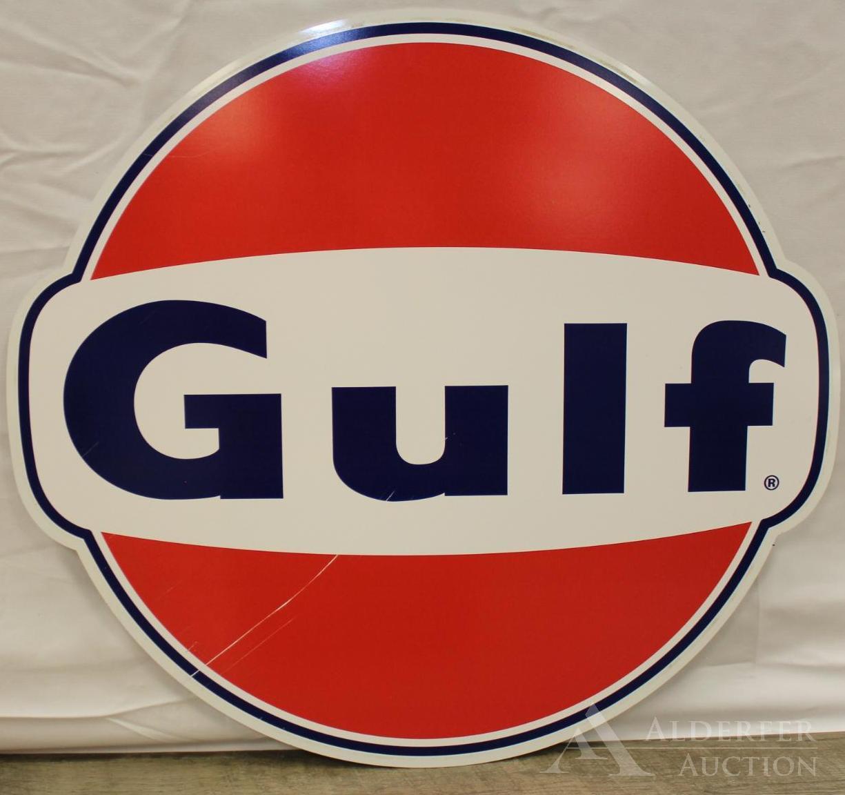 Gulf Gasoline Service Station Display Items