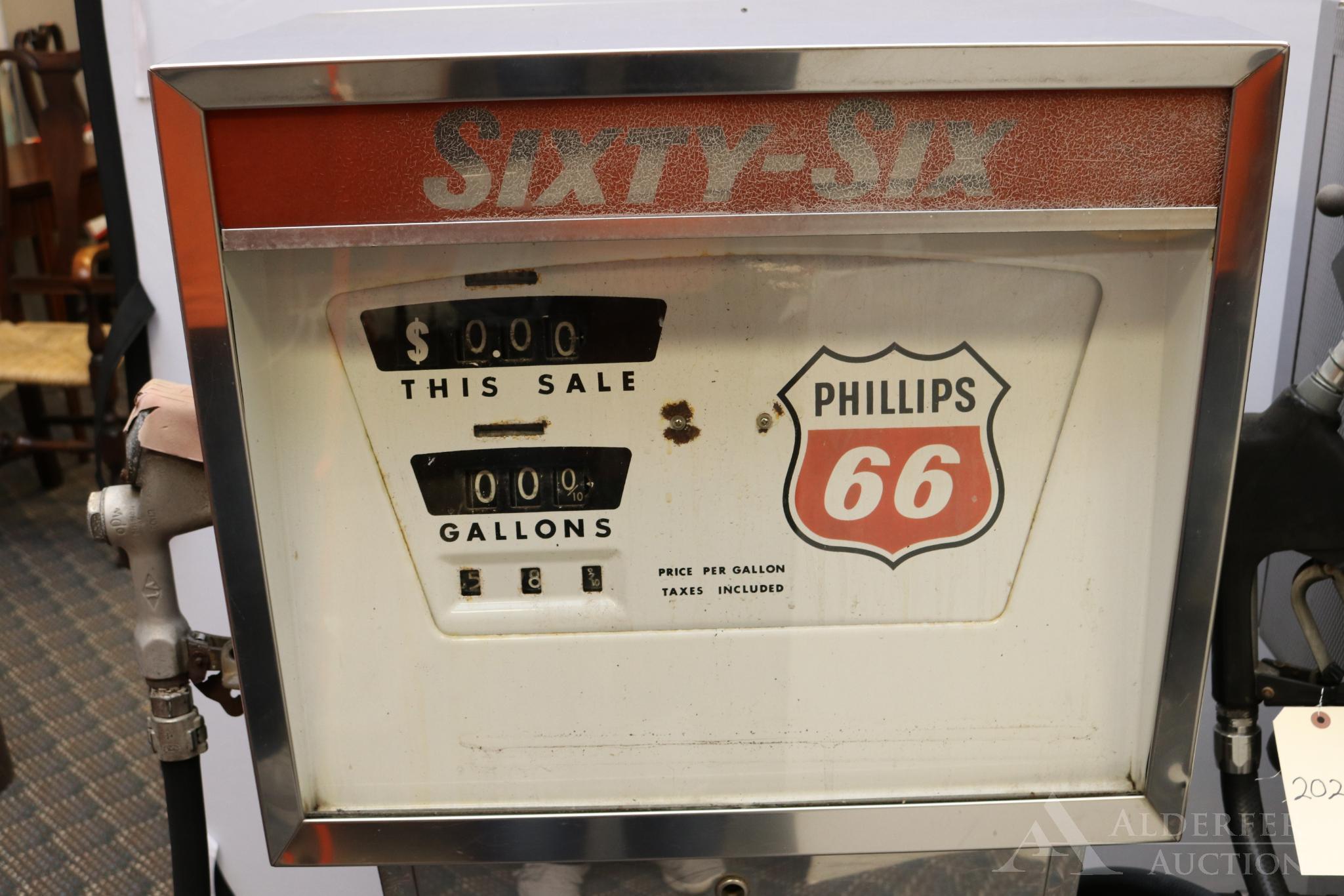 Phillips 66 Gas Pump