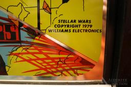 Williams Electronics "Stellar Wars" Pinball Machine