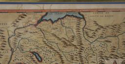 Map of Central Europe by Pierre Du Val--17th Century