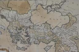 Map of the Eastern Mediterranean and Black Sea Areas by Claude Buy De Mornas--1762