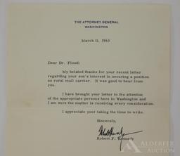 Political Letter Archive-Kennedy & Michener