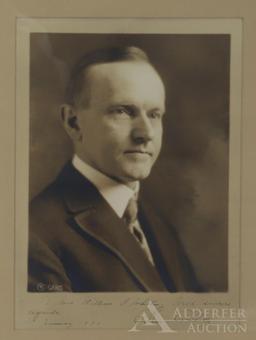 Autograph of Calvin Coolidge
