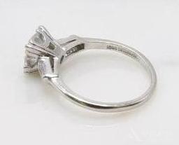 Platinum Diamond Ring. 2.0CTW
