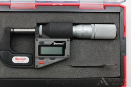Starret digital micrometer and digital caliper