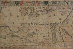 Map of Northern Africa by Richard Blome--1667