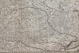 Map of Poland, Baltics and Sections of Russia by Frederick De Wit--c.1680