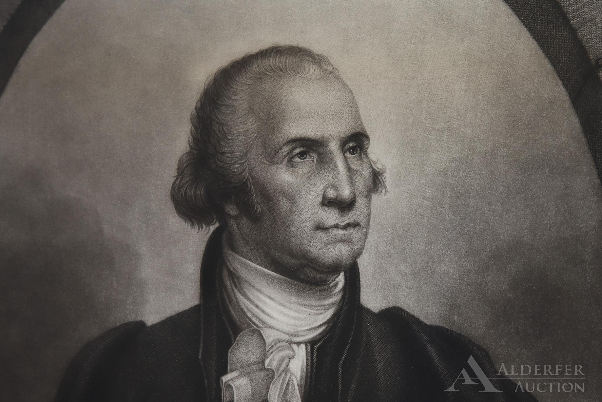 Portrait of George Washington-Rembrandt Peale