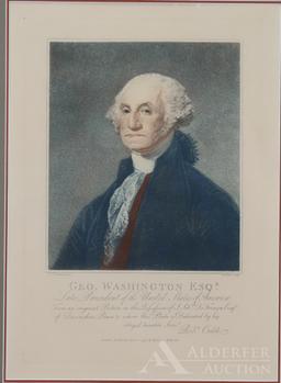 Portrait of George Washington-Cribb