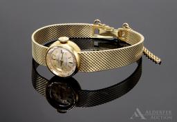 14KY Gold Omega Ladymatic Wrist Watch