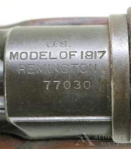 Remington 1917 Bolt Action Rifle.