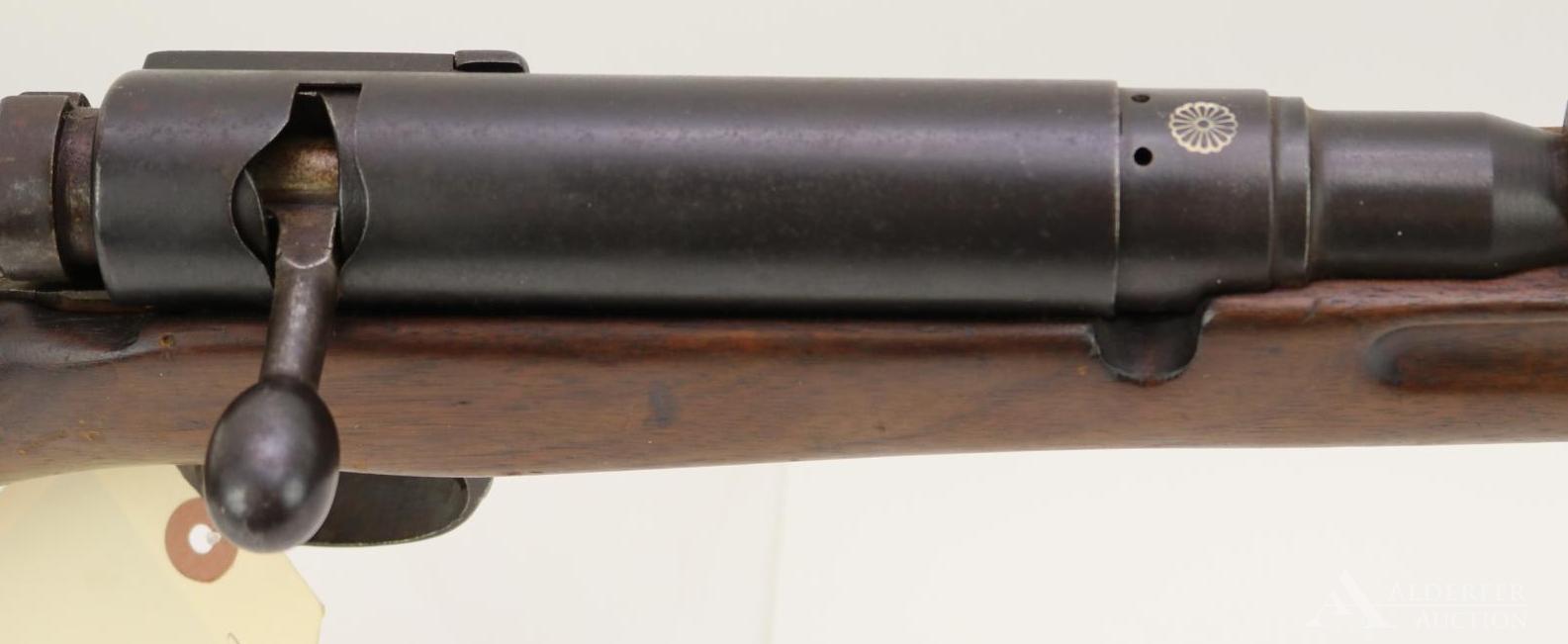 Japanese Arisaka Type 38 Bolt Action Rifle.