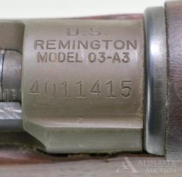 Remington 03-A3 Bolt Action Rifle.